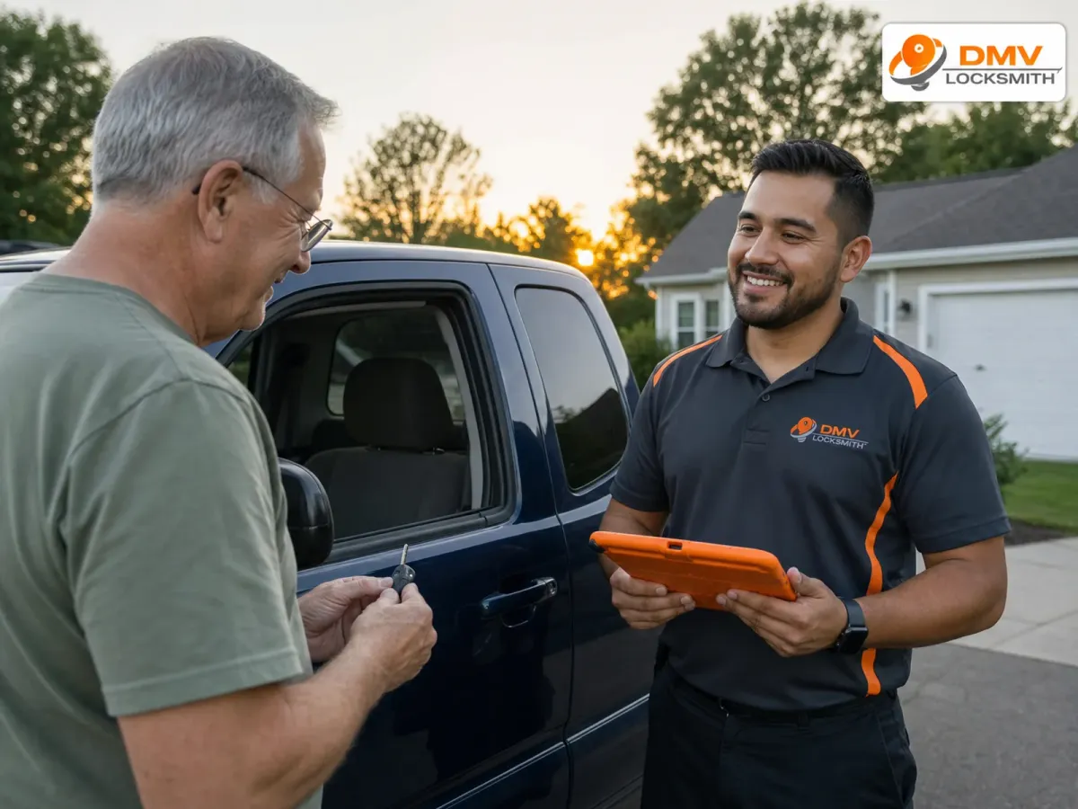 DMV Locksmith Services local locksmith work in Chantilly, VA