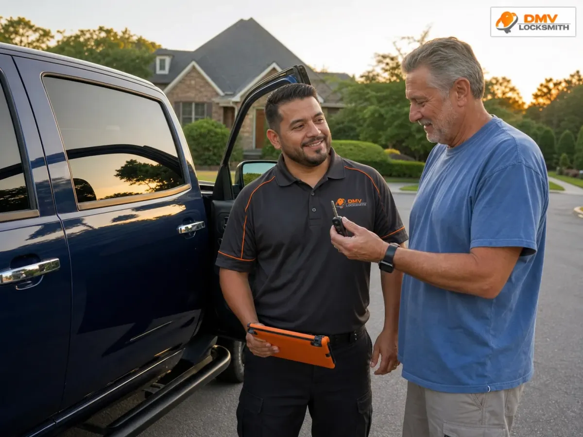 DMV Locksmith Services locksmith work in Fairfax, VA 22030