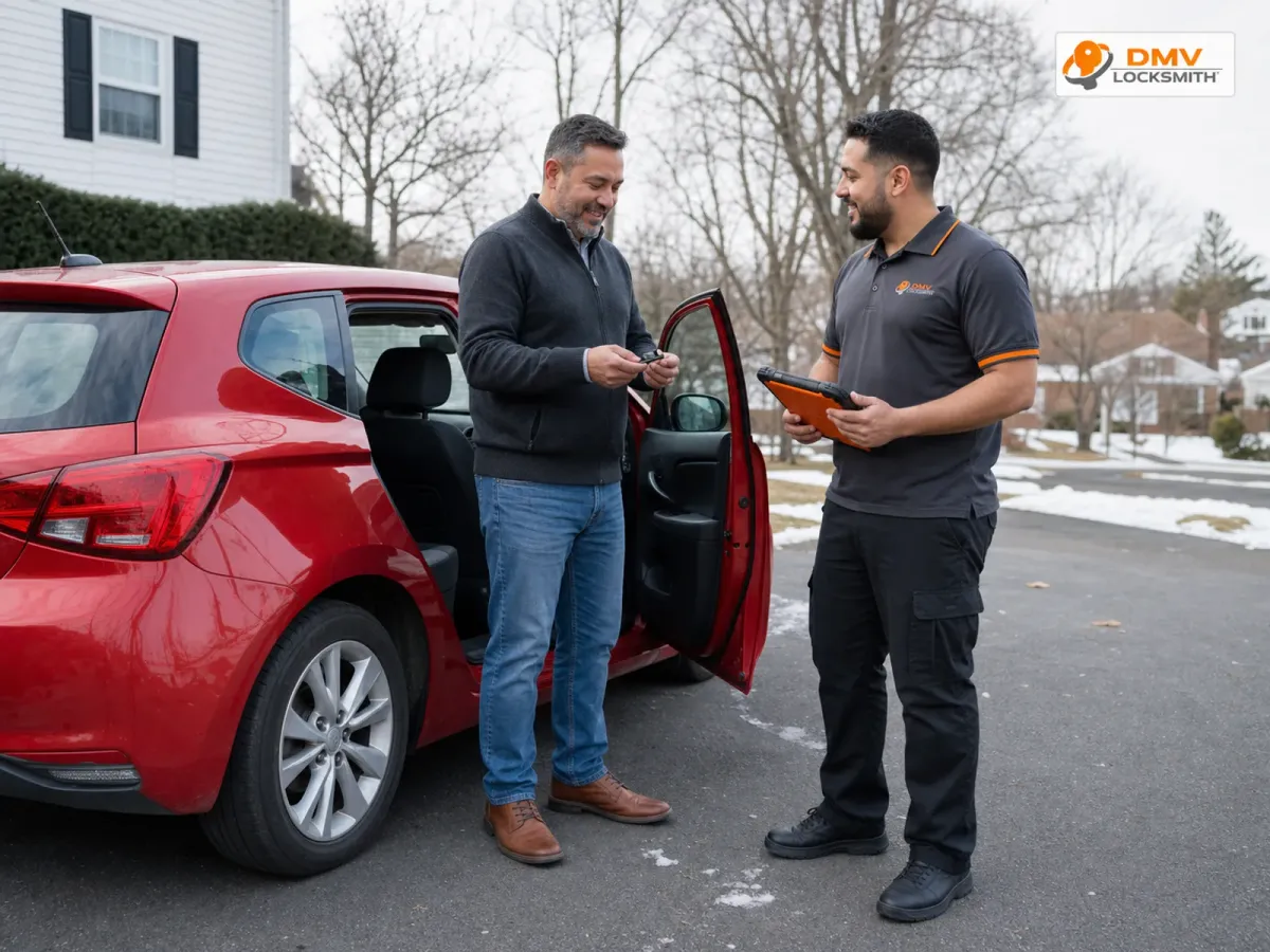 DMV Locksmith Services locksmith work in Falls Church, VA 22041