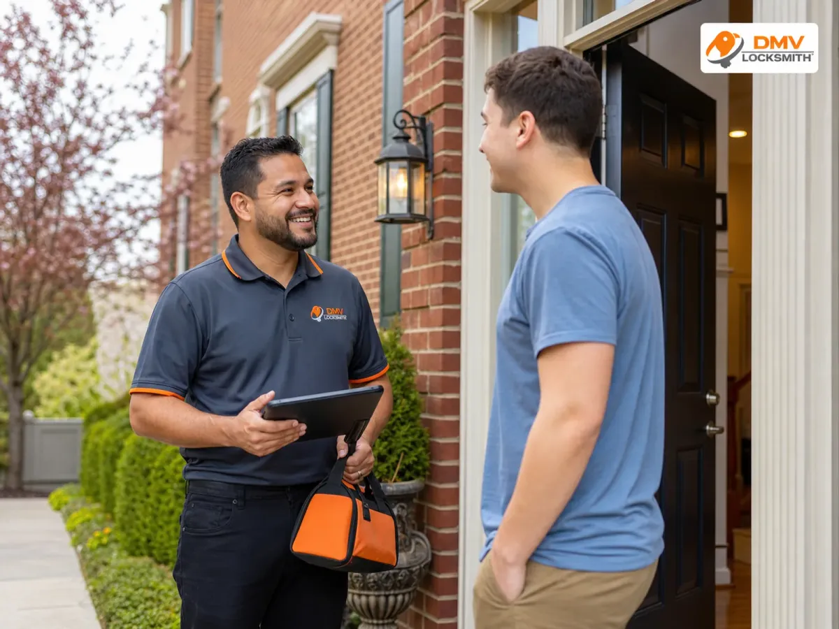 DMV Locksmith Services locksmith work in Falls Church, VA 22042
