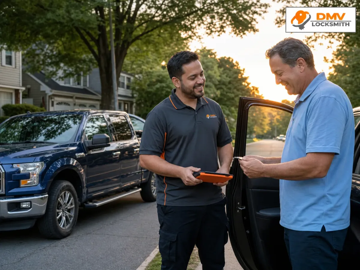 DMV Locksmith Services local locksmith work in Reston, VA