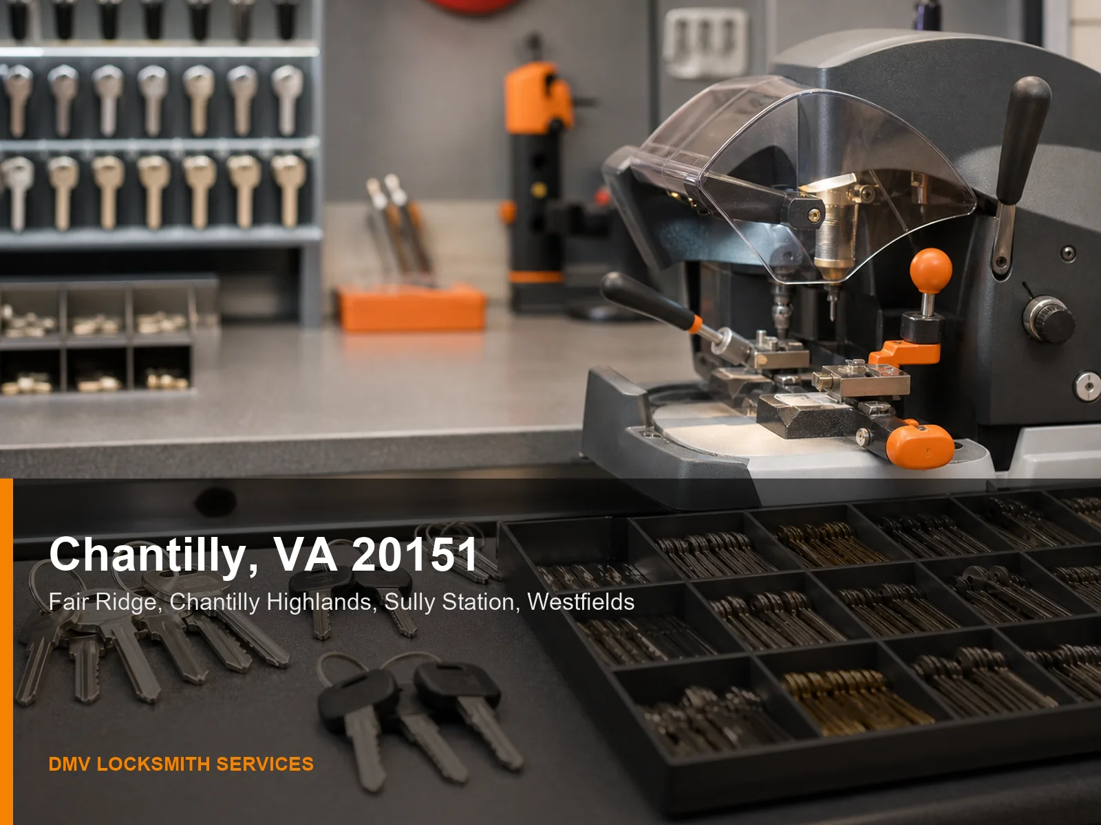 DMV Locksmith Services locksmith work in Chantilly, VA 20151